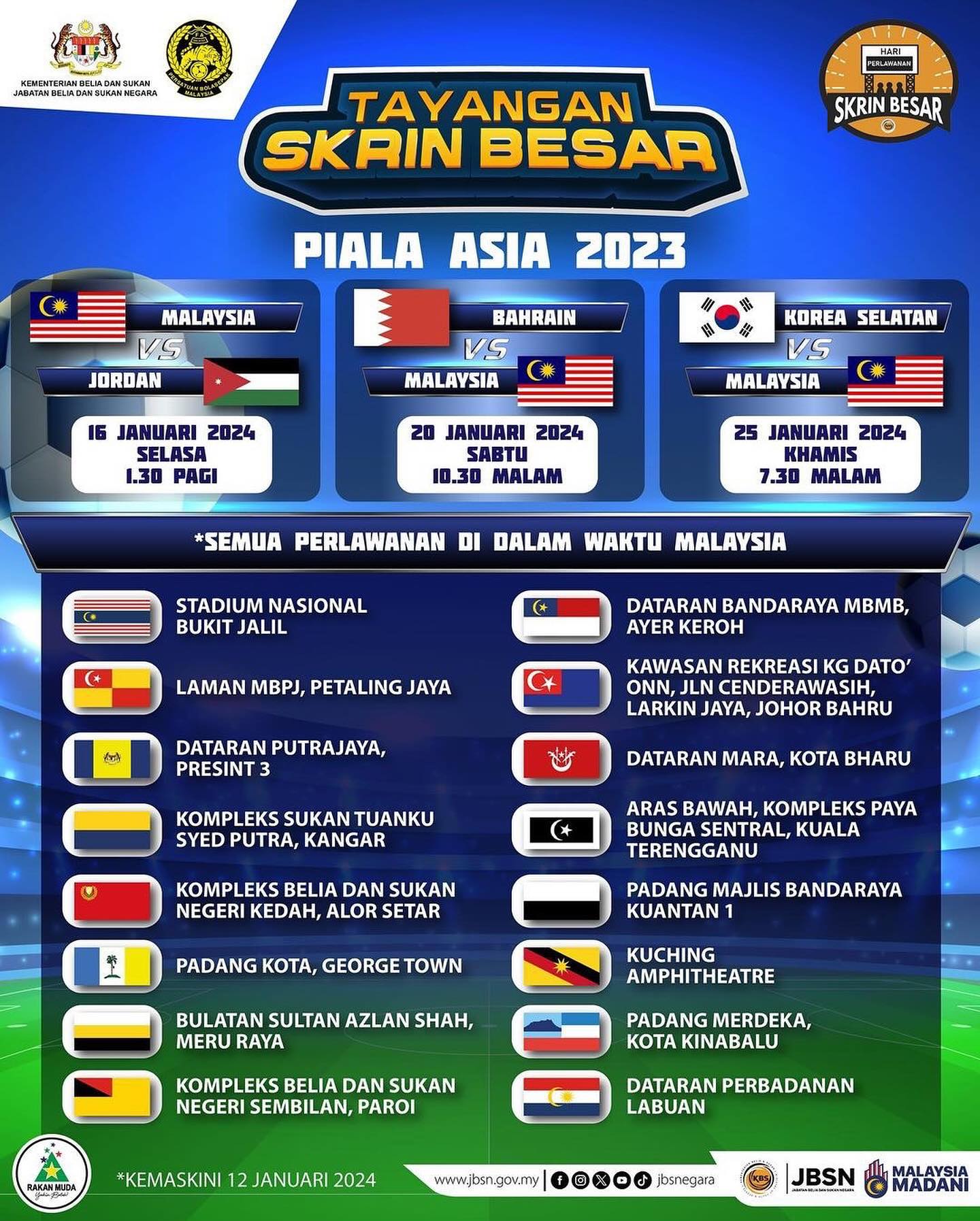 TAYANGAN SKRIN BESAR PIALA ASIA 2023