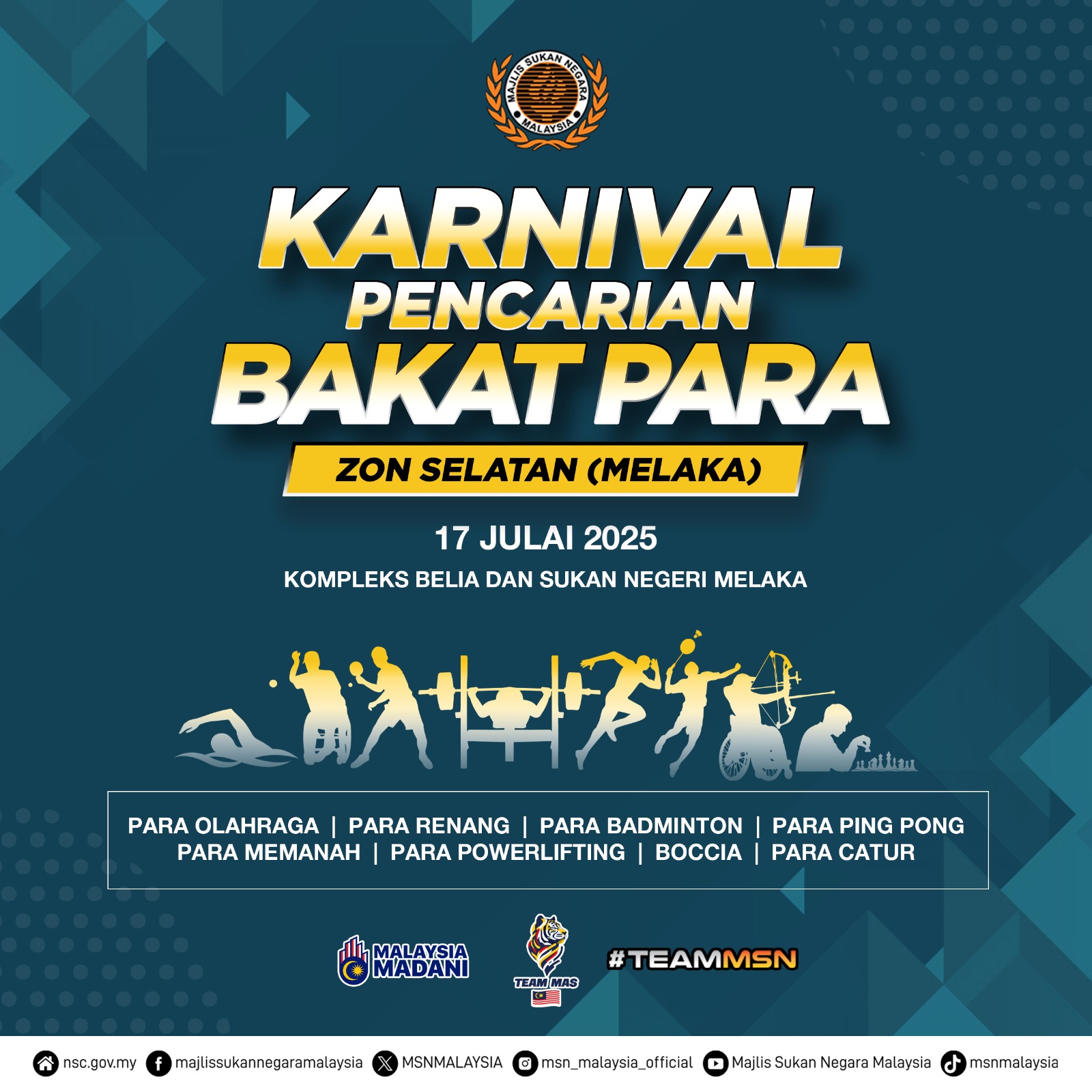 Majlis Sukan Negara Malaysia | Majlis Sukan Negara Malaysia