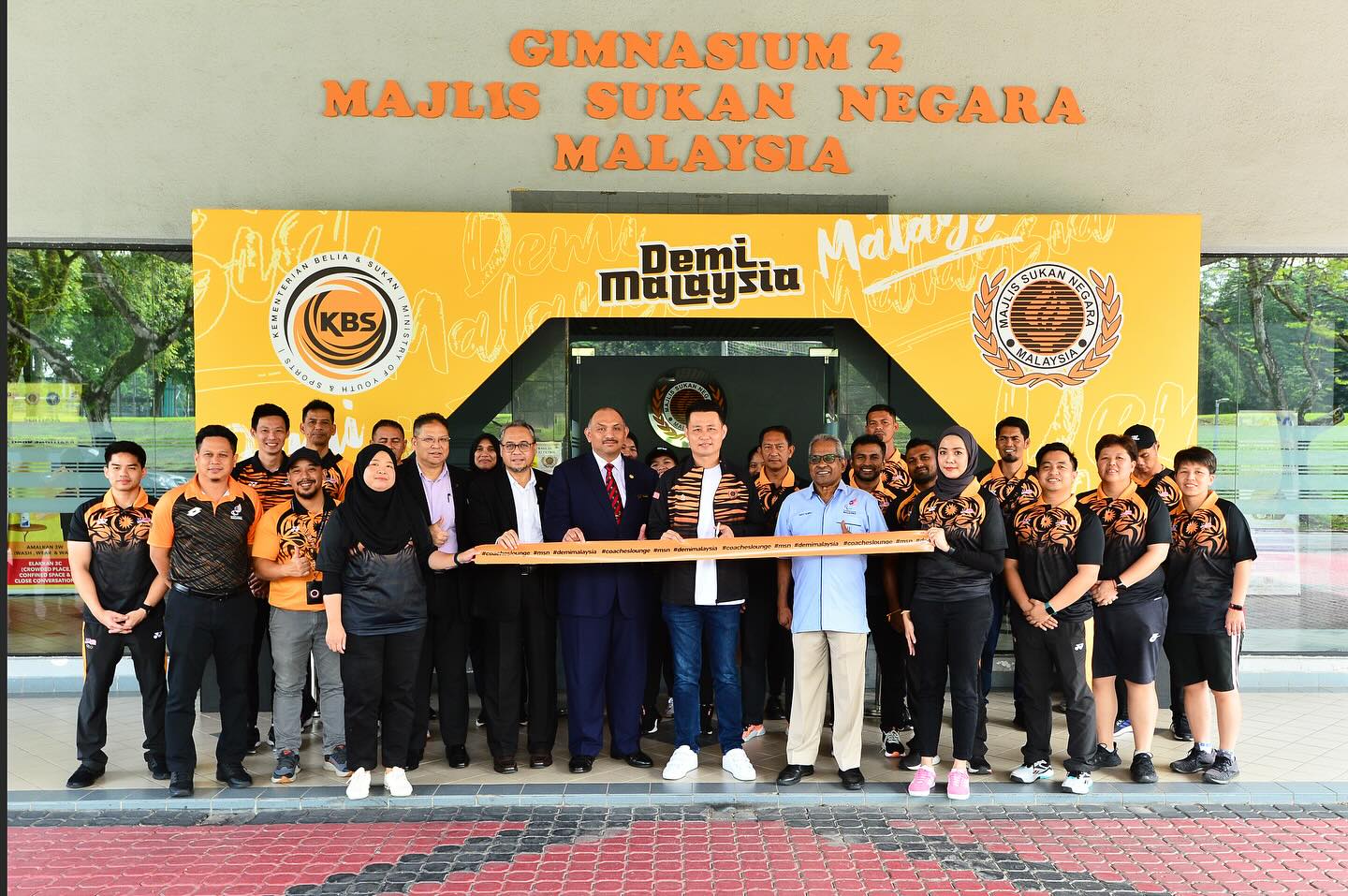 MAJLIS PELANCARAN ‘COACHES LOUNGE’ MAJLIS SUKAN NEGARA