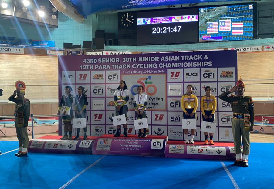 KEJOHANAN 12TH ASIAN TRACK PARA CYCLING CHAMPIONSHIPS, NEW DELHI