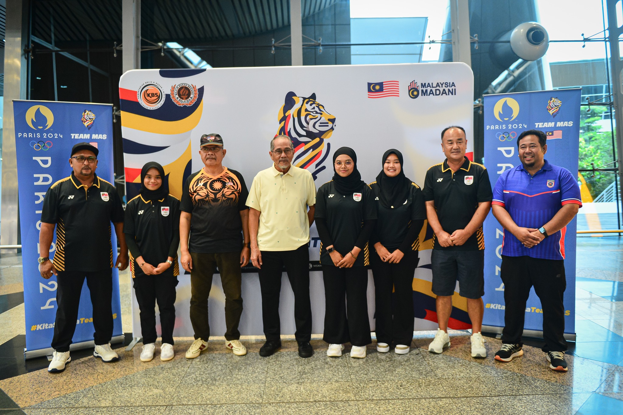 PELEPASAN KONTINJEN NEGARA KE TEMASYA SUKAN OLIMPIK PARIS 2024