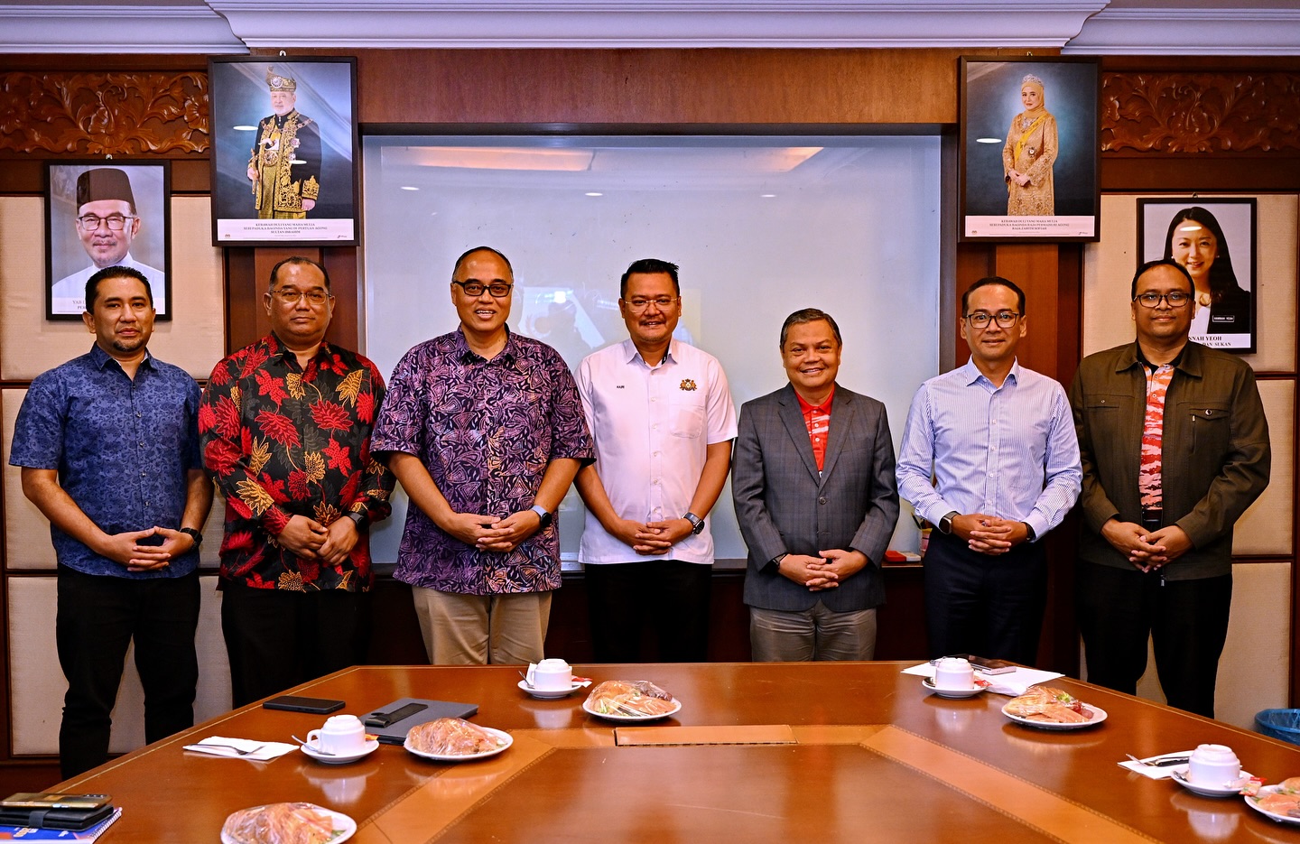 KUNJUNG HORMAT EXCO BELIA DAN SUKAN NEGERI JOHOR KE MSN Majlis Sukan Negara Malaysia | Majlis Sukan Negara Malaysia