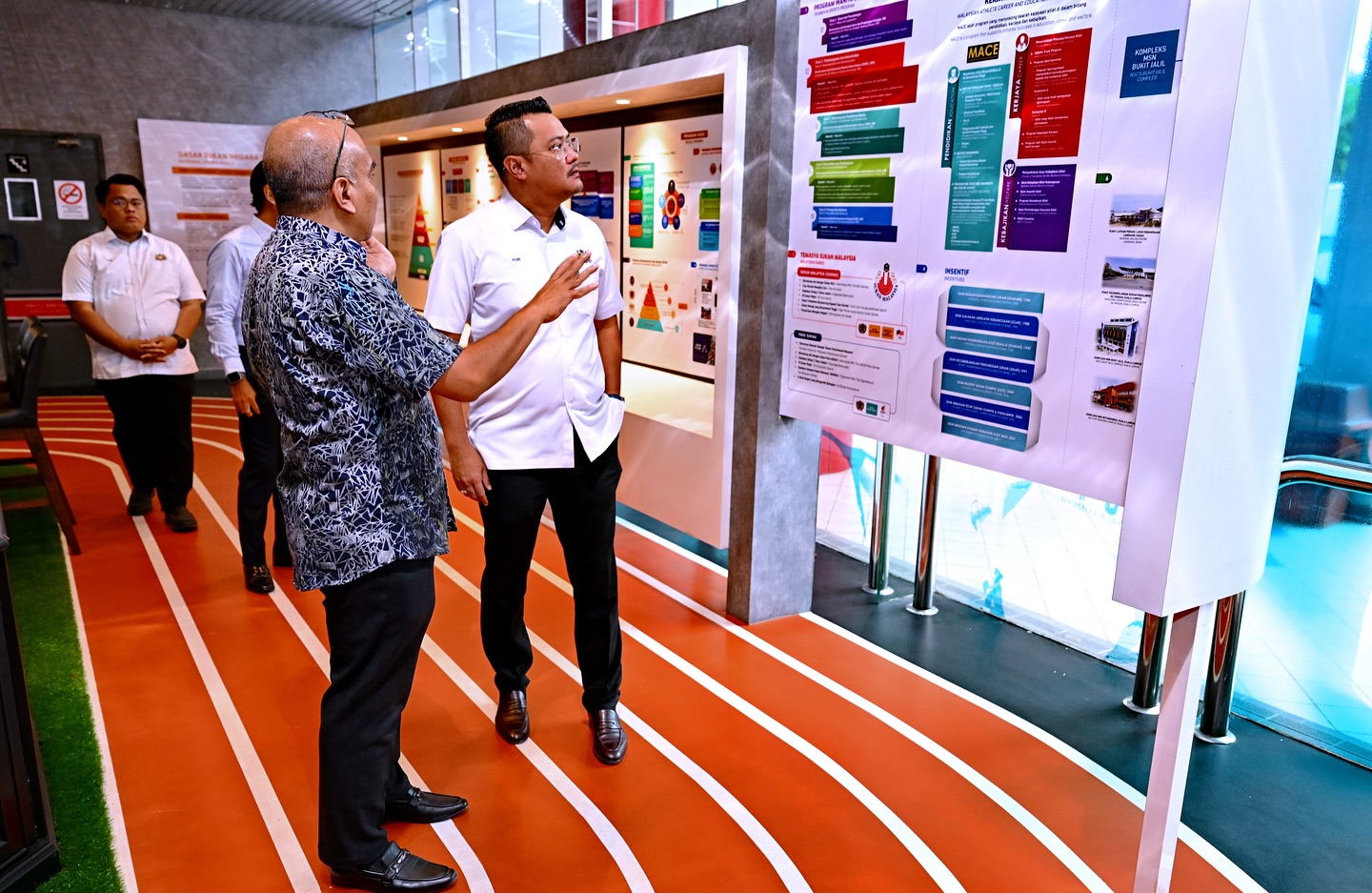 KUNJUNG HORMAT EXCO BELIA DAN SUKAN NEGERI JOHOR KE MSN Majlis Sukan Negara Malaysia | Majlis Sukan Negara Malaysia