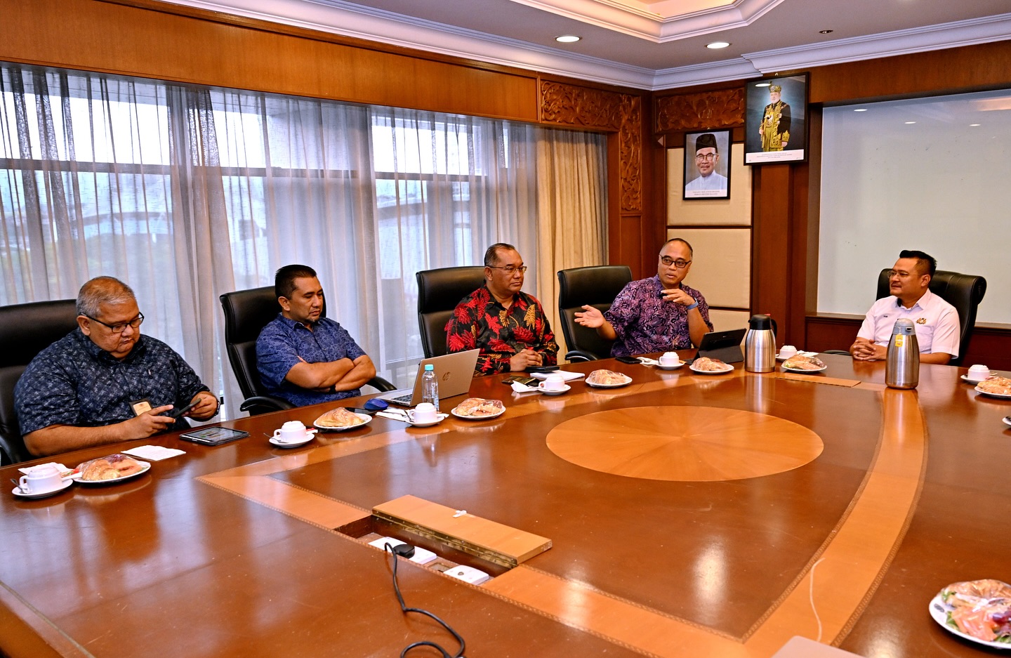 KUNJUNG HORMAT EXCO BELIA DAN SUKAN NEGERI JOHOR KE MSN Majlis Sukan Negara Malaysia | Majlis Sukan Negara Malaysia