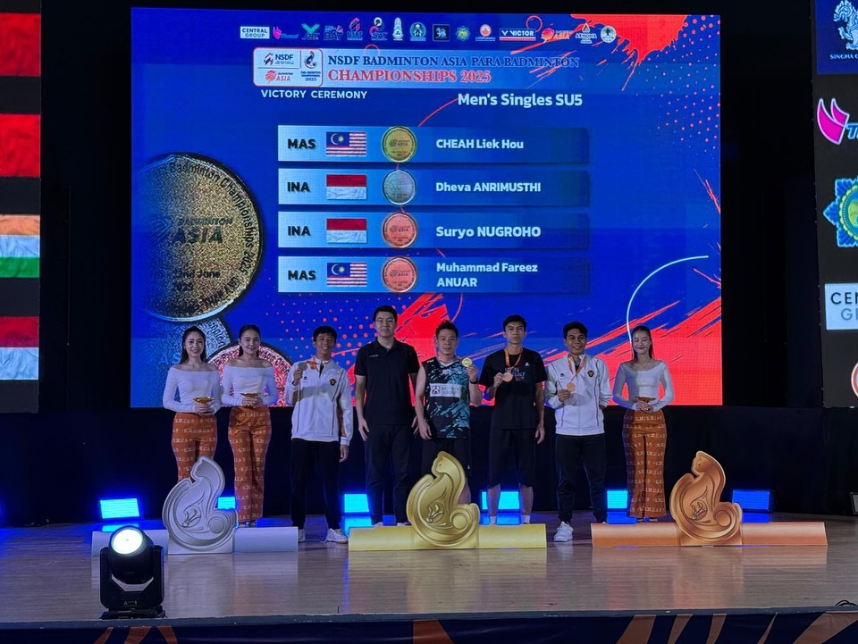 NSDF BADMINTON ASIA PARA BADMINTON CHAMPIONSHIPS 2025 Majlis Sukan Negara Malaysia | Majlis Sukan Negara Malaysia