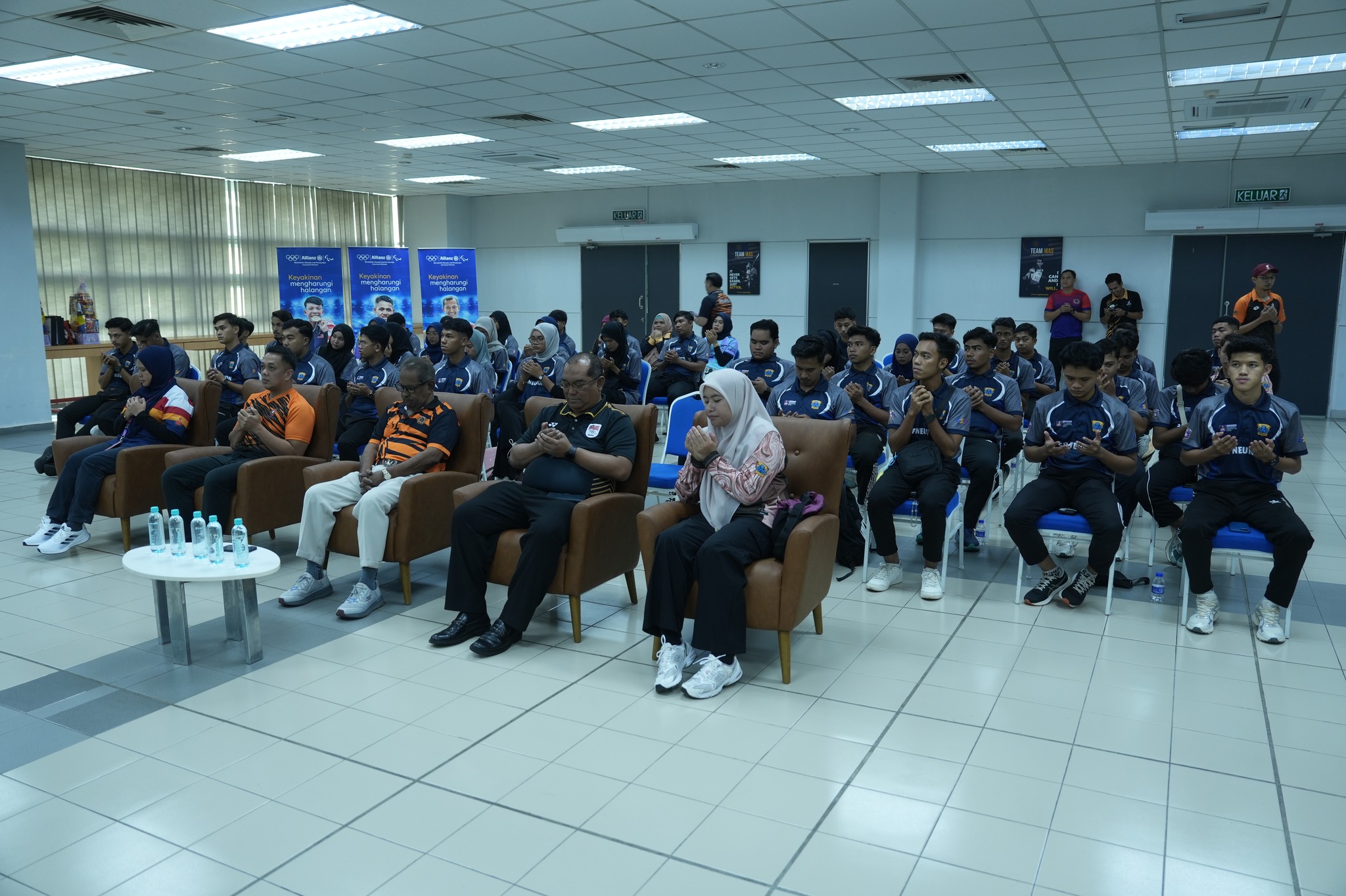 LAWATAN PELAJAR UNIVERSITI TEKNOLOGI MARA (UiTM) ARAU, PERLIS KE PUSAT KECEMERLANGAN SUKAN PARALIMPIK, KG. PANDAN Majlis Sukan Negara Malaysia | Majlis Sukan Negara Malaysia