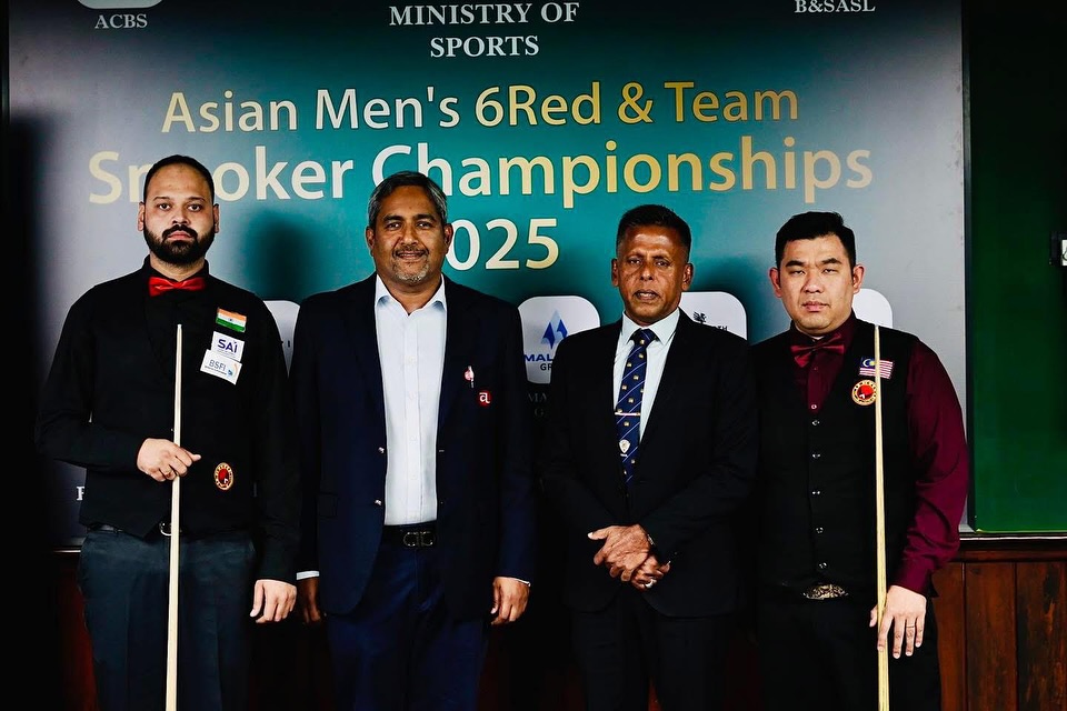 ASIAN SNOOKER TEAM & 6 RED CHAMPIONSHIPS 2025 SRI LANKA