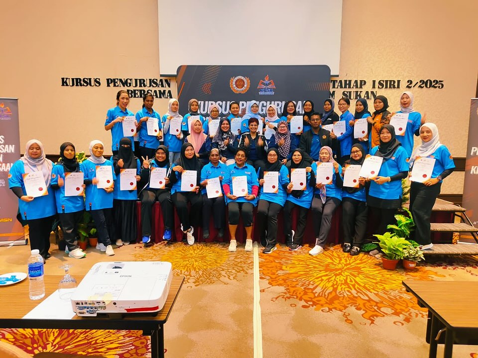 KURSUS PENGURUSAN SUKAN KEBANGSAAN (KPSK) TAHAP 1 BERSAMA SEKRETARIAT WANITA DALAM SUKAN SIRI 2/2025