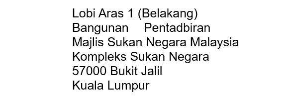 Majlis Sukan Negara Malaysia | Majlis Sukan Negara Malaysia Majlis Sukan Negara Malaysia | Majlis Sukan Negara Malaysia