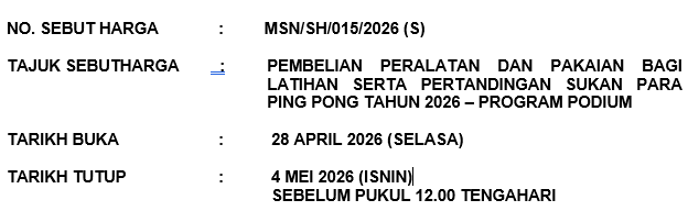 Majlis Sukan Negara Malaysia | Majlis Sukan Negara Malaysia